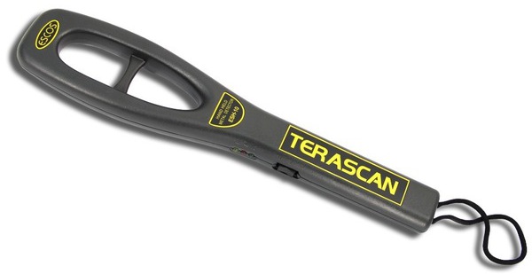 TeraScan ESH-10 Slim Design Hand Held Metal Detector