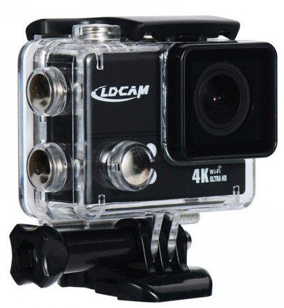 LD Cam PRO4 Plus WiFi 4K 20MP Ultra HD Action Camera