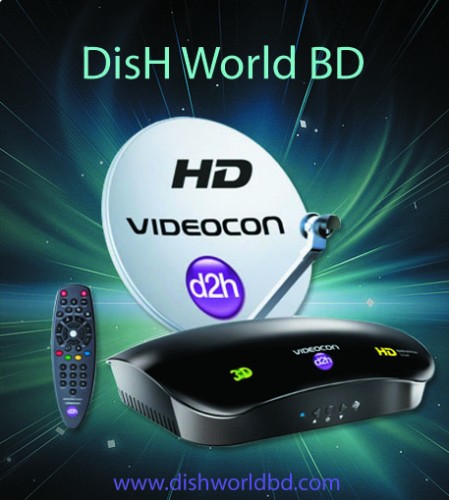 Video con D2H DTS 3D HD Full Pack Satellite TV Receiver
