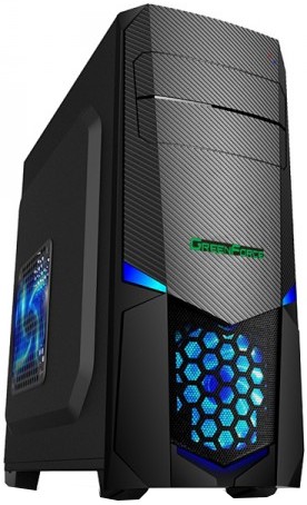 Green Force ATX Computer Casing with Power Supply