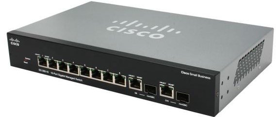 Cisco SG300-10 10-Port Gigabit Managed L3 Network Switch