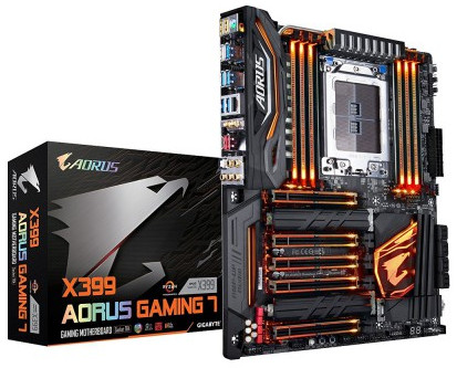 Gigabyte GA-X399 AORUS Gaming 7 Multi GPU Mainboard