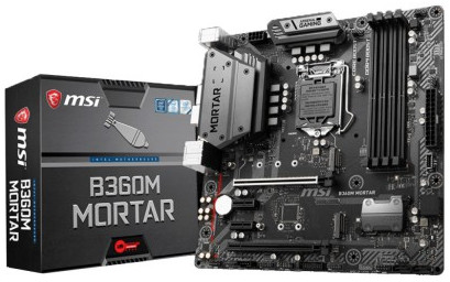 MSI B360M Mortar 8th Gen DDR4 Multi GPU Motherboard
