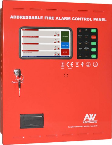 Asenware AW-FP100 Addressable Fire Alarm Control Panel