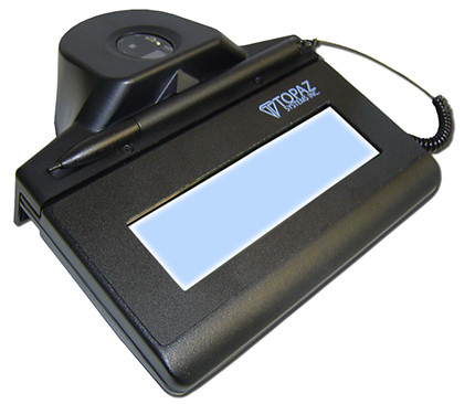 Topaz IDLite Biometric Touch LCD Electronic Signature Pad
