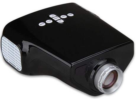 Multimedia Mini 400 Lumen HDMI TF Card HD LED Projector