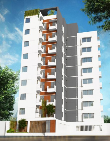 Amble Nelima 1350 Sqft Apartment at East Rampura Dhaka
