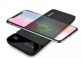 Rock P38 Wireless Quick Charging LED Display Power Bank