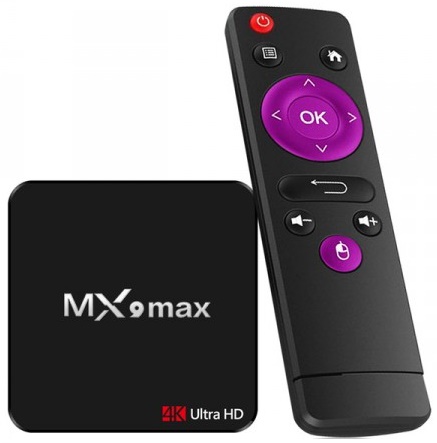 MX9 Max RK3328 2GB RAM 16GB EMMC Mini 4K Android TV Box