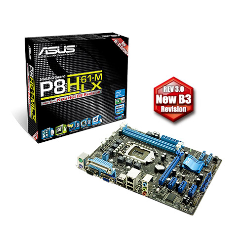 Asus P8H61-M LX Desktop Motherboard