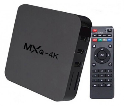 MXQ 4K Quad Core Wi-Fi 1GB RAM 8GB ROM Android TV Box