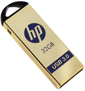 HP X725W 32GB USB 3.0 High Speed Pen Drive Gold Color