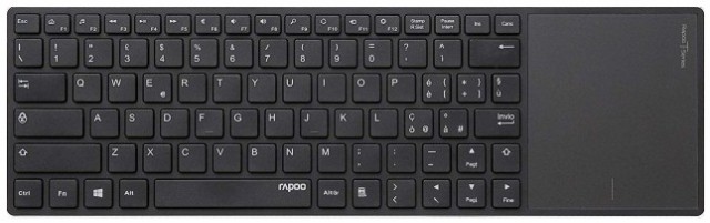 Rapoo E6700 Large Integrated Touchpad Bluetooth Keyboard
