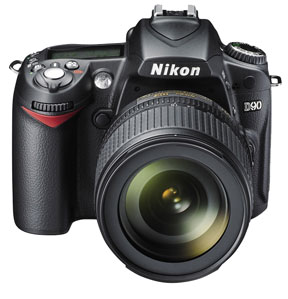 Nikon D90 DSLR Camera with 18-105VR Lens with 4GB Card