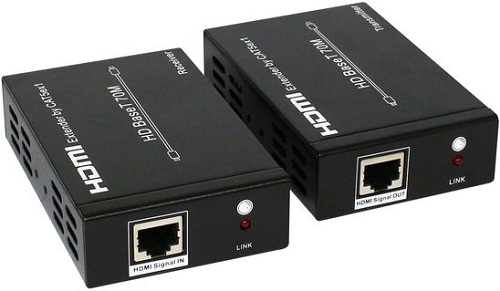 HDBaseT HBT-E70 HDMI TO CAT-6 Extender Over Ethernet