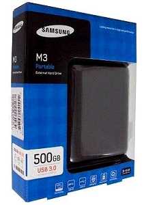 Samsung M3 500GB USB 3.0 5400RPM External Hard Disk Drive