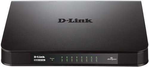 D-Link DGS-1016A 16 Port Gigabit Network Switch