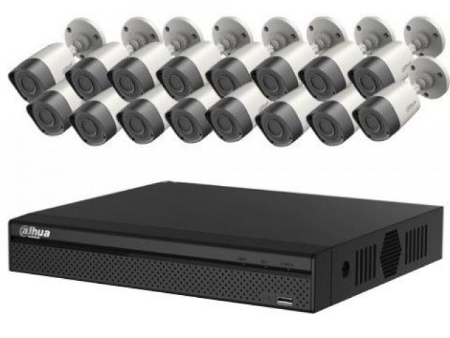 Dahua CCTV Package 16CH DVR 16 PCS Camera 2000GB HDD