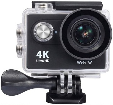 Sports Action Camera S2R 4K UHD Waterproof 170° Angle Wi-Fi