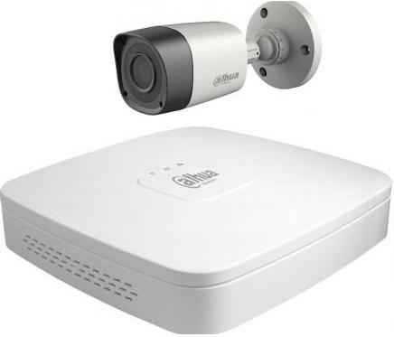 CCTV Package 4CH DVR 1 PCS CC Camera 250GB Hard Disk