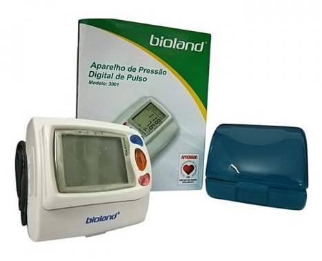 Bioland Digital Wrist Blood Pressure and Pulse Monitor