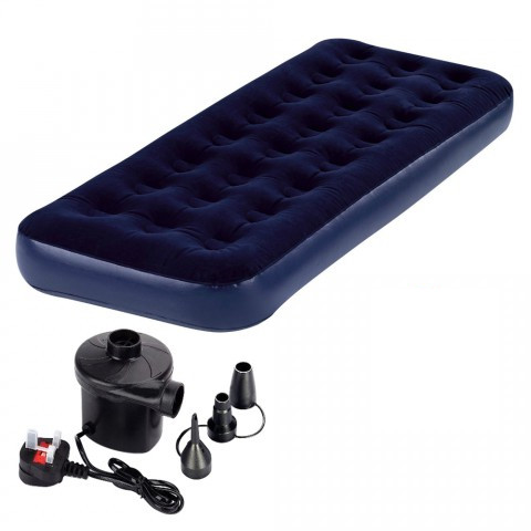 Jilong Single Air Bed with Electric Air Pumper