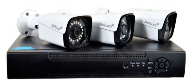 CCTV Package 16-CH Deluxe DVR 4MP 16-Pcs HD Camera