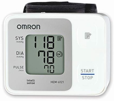 Omron HEM-6121 Wrist Blood Pressure Monitor