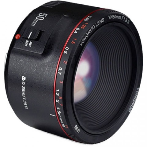Yongnuo YN50mm f/1.8 Standard Camera Lens for Canon