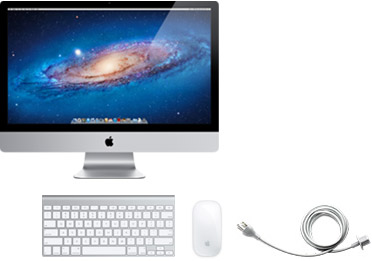 Mac Desktop i5 Quad Core with 21.5" LED-Backlit Glossy