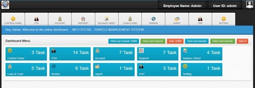 Travel Agency Management Software with Accounts