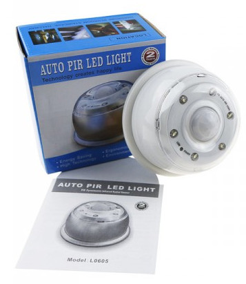 Wireless LED Infrared PIR Auto Sensor Motion Detect Light
