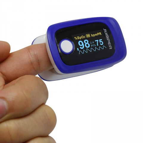 Wireless Bluetooth Finger Pulse Blood Oxygen Oxi Meter