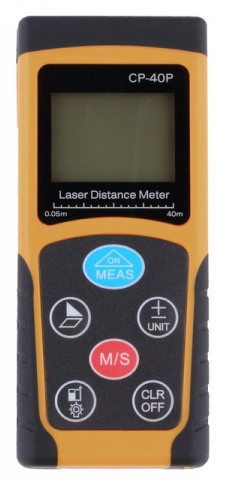 Handheld CP-40P 40 Meter Digital IR Laser Range Finder Meter