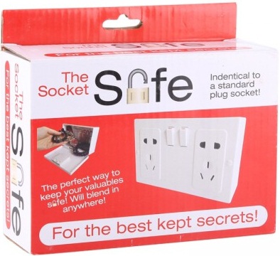 Socket Safe Secret Money Storage