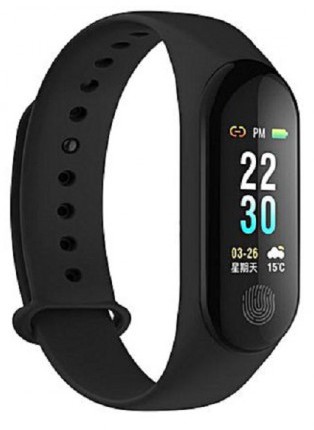 Smart Band M3 Waterproof 0.96" Color TFT Heart Rate Monitor