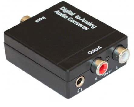 Digital to Analog Audio Converter Coaxial / Optical