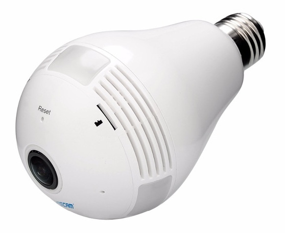 Escam QP135 Panoramic IP WI-FI Bulb Hidden Security Camera Price