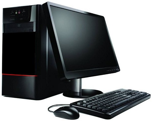 Desktop PC Core 2 Duo 3GHz 4GB RAM 500 GB HDD 17" Monitor