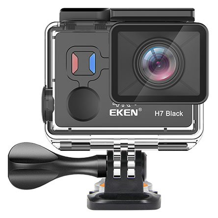 Eken H7 Black 4K+ WiFi 16MP Waterproof Touch Action Camera