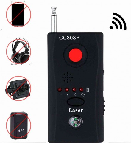 Anti-Spy Signal CC308 GSM Multi-Detector Bug Hidden Camera