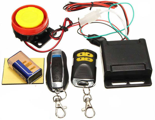 Honda Anti Theft Security Remote Control Alarm System