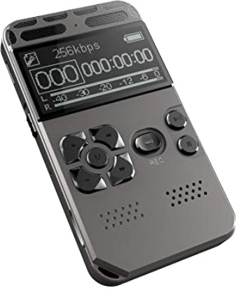 Lykeri V35 Dual Stereo Microphone Digital Voice Recorder