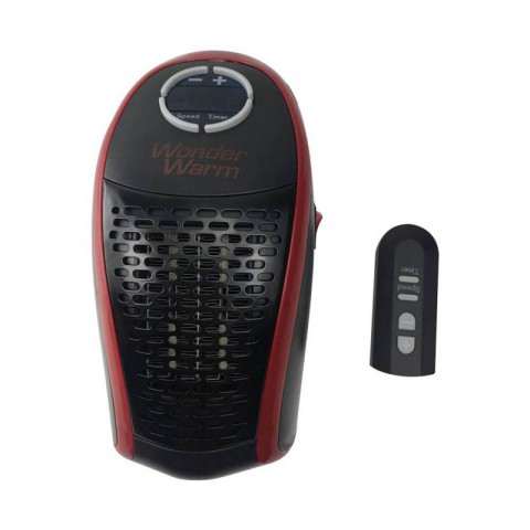 Wonder Warm Mini Portable Room Heater with Remote Control
