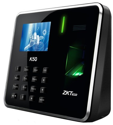 ZKteco K50 Fingerprint Reader Time Attendance Machine