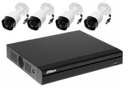 CC Recorder Package 8-CH DVR 4 Camera 1TB HDD with Monitor