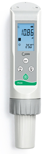Clean PH30 Lock Function IP66 Pocket Skin / Paper pH Tester