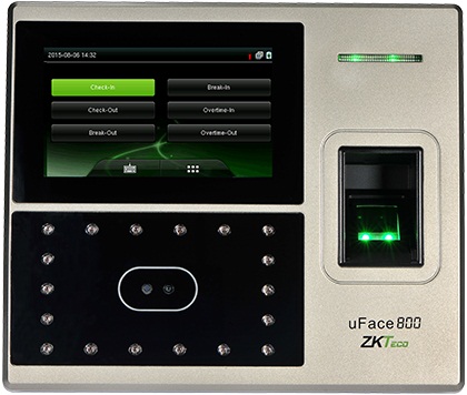 ZkTeco uFace800 Multi Biometric Verification Access Control