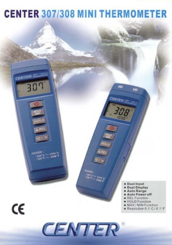 Center Digital 307 Thermocouple Thermometer