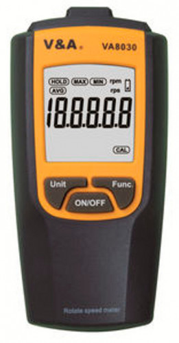 V&A VA8030 Digital LCD Display Laser Tachometer